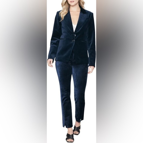 PAIGE Chelsee Velvet Blazer - Picture 2 of 14